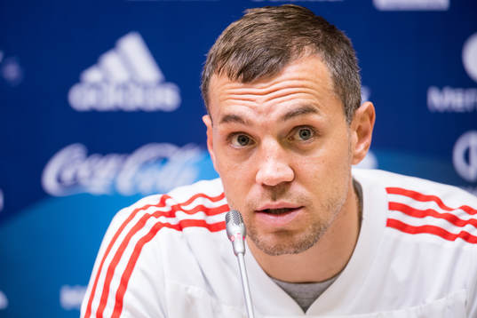 Artem Dzyuba of Russia