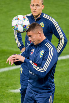 Kristoffer Peterson and Ludwig Augustinsson of Sweden