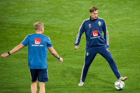 Emil Forsberg of Sweden