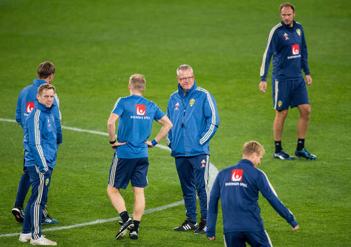 Head coach Janne Andersson of Sweden