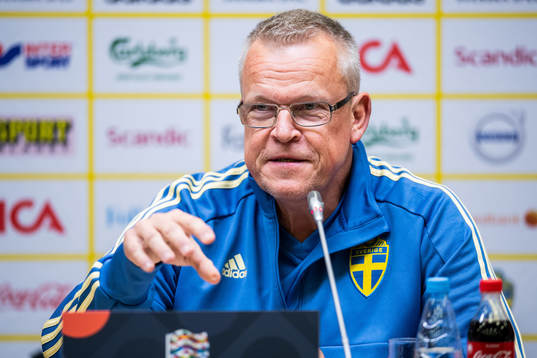 Head coach Janne Andersson of Sweden