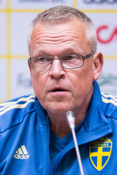 Head coach Janne Andersson of Sweden