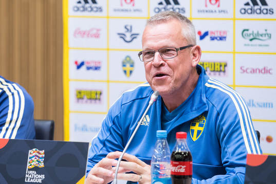 Head coach Janne Andersson of Sweden