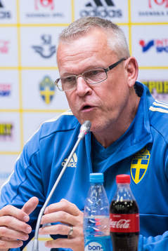 Head coach Janne Andersson of Sweden