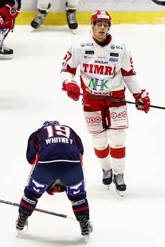 Timrås Anton Wedin och Linköpings Joe Whitney