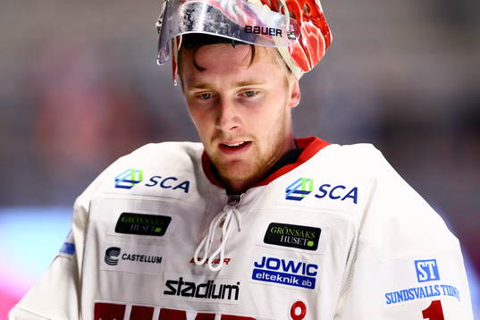 Timrås målvakt Victor Brattström