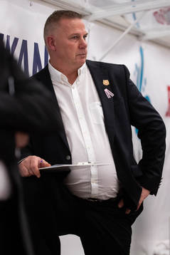 Moras tränare Mats Lusth