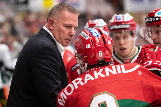 Moras tränare Mats Lusth