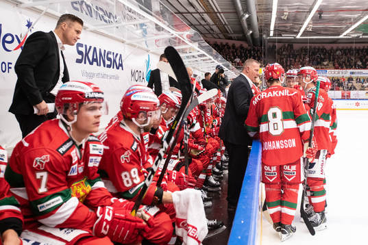 Moras tränare Mats Lusth