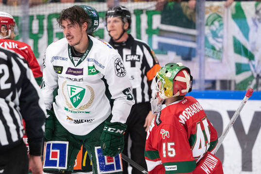 Färjestads Sebastian Erixon och Moras ???