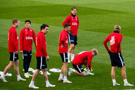 Stefan Johansen of Norway