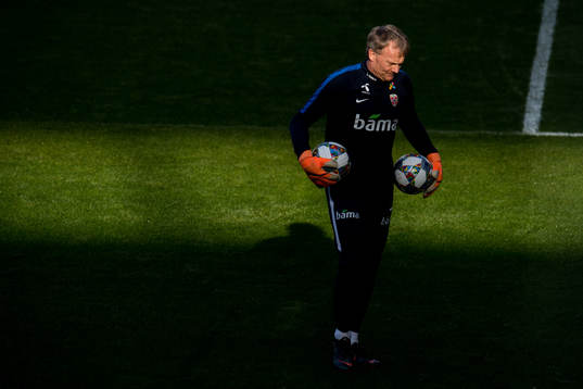 Frode Grodås, goalkeeper coach of Norway