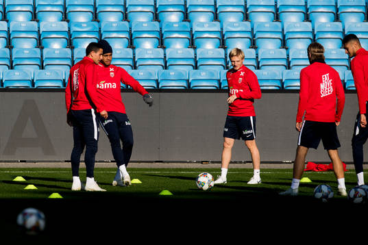 Omar Elabdellaoui, Joshua King and Mats Møller Dæhli of