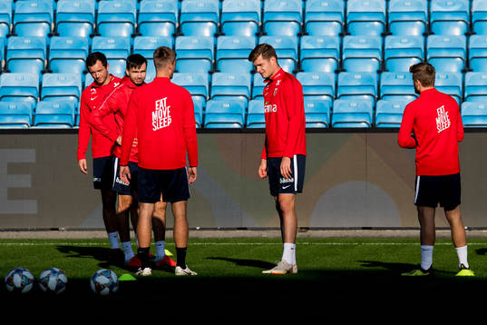 Even Hovland, Ole Kristian Selnæs and Alexander Sørloth