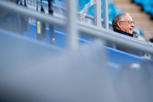 Lars Lagerbäck, head coach of Norway