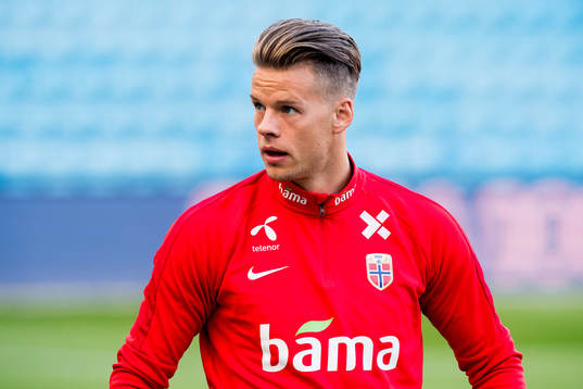 Goalkeeper Ørjan Håskjold Nyland of Norway