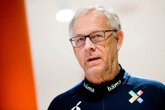 Lars Lagerbäck, head coach of Norway