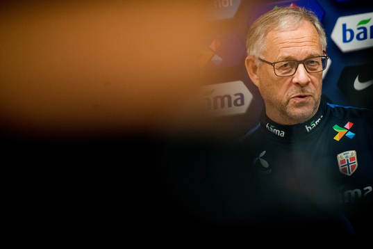 Lars Lagerbäck, head coach of Norway