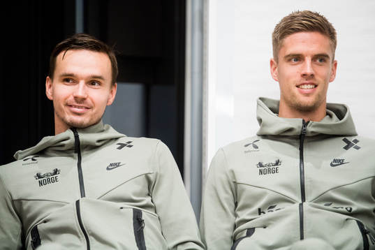 Ole Kristian Selnæs and Markus Henriksen of Norway
