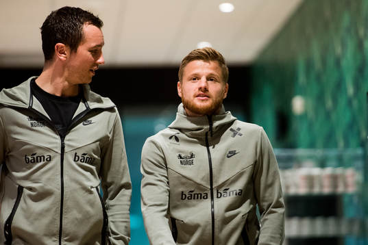 Even Hovland and Fredrik Midtsjø of Norway