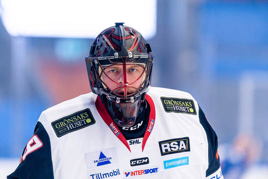 Malmö Redhawks målvakt Oscar Alsenfelt
