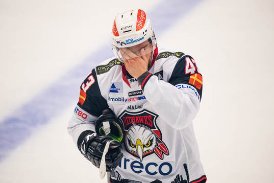 Malmö Redhawks Nichlas Hardt  deppar