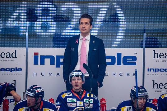 Växjös tränare Sam Hallam