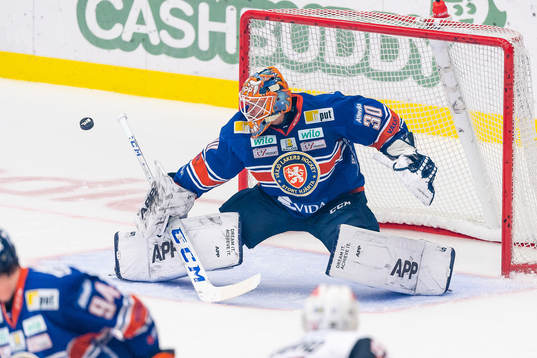 Växjös målvakt Viktor Fasth