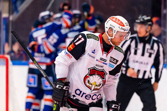 Malmö Redhawks Martin Janohls deppar