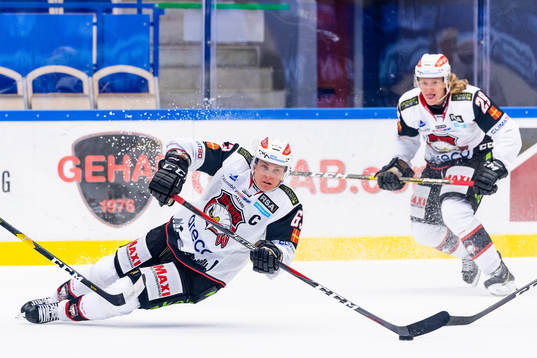 Malmö Redhawks Fredrik Händemark faller