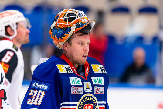 Växjös målvakt Viktor Fasth