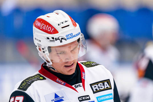 Malmö Redhawks Tobias Ekberg deppar