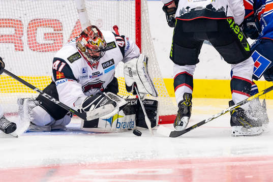 Malmö Redhawks målvakt Cristopher Nilstorp