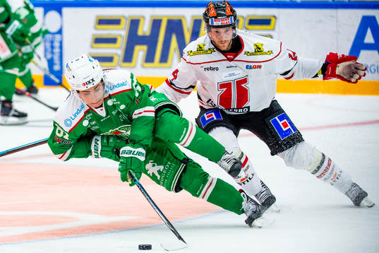 Örebros Tom Wandell och Rögles Leon Bristedt