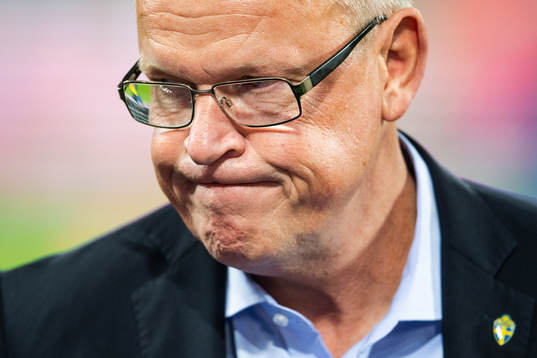 Head coach Janne Andersson of Sweden