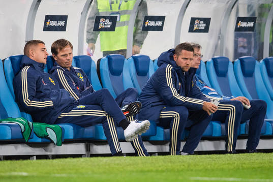 Kristoffer Peterson of Sweden (far left)