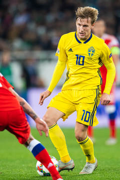 Emil Forsberg of Sweden