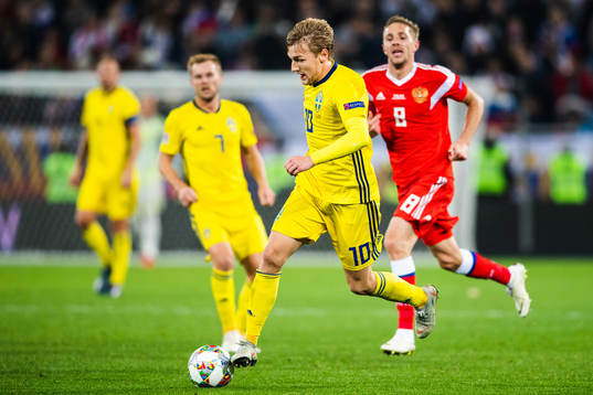 Emil Forsberg of Sweden