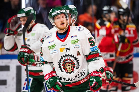 Frölundas Simon Hjalmarsson deppar