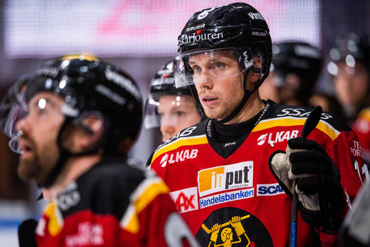 Luleås Petter Emanuelsson deppar