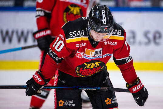 Luleås Einar Emanuelsson deppar