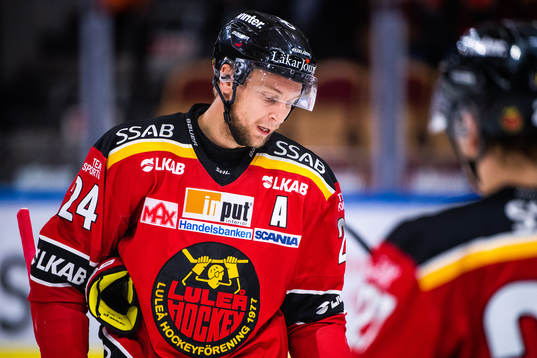 Luleås Johan Harju  deppar