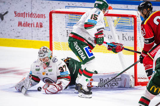 Frölundas målvakt Johan Gustafsson
