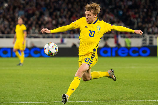 Emil Forsberg of Sweden