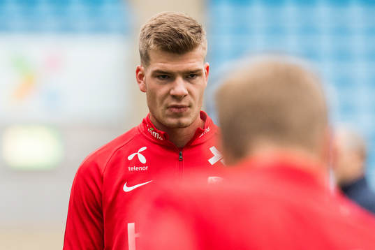 Alexander Sørloth of Norway