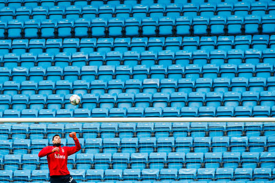 Goalkeeper Rune Almenning Jarstein of Norway