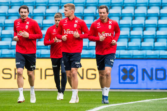 Vegard Forren, Markus Henriksen, Alexander Sørloth and