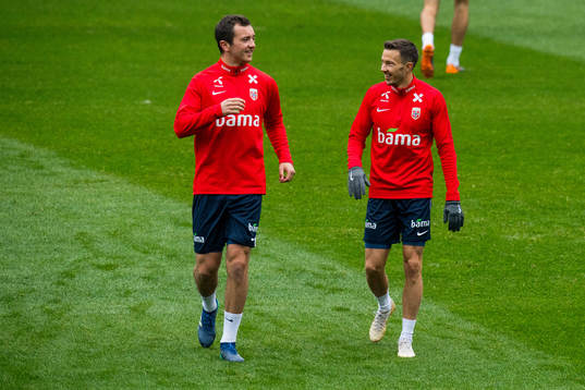 Even Hovland and Martin Linnes of Norway