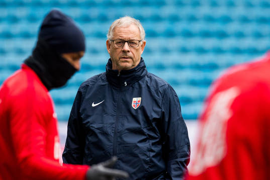 Lars Lagerbäck, head coach of Norway