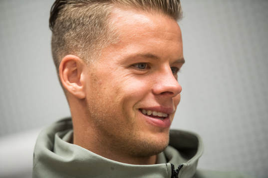 Goalkeeper Ørjan Håskjold Nyland of Norway